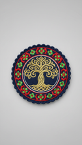 Embroidery Gold Iron-On Patch