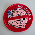 NO MAGATS anti MAGA Embroidered Patch